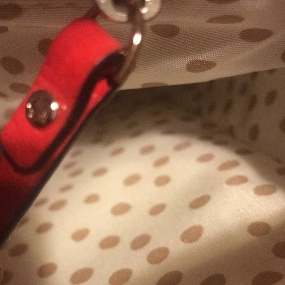 Kate ♠️ Wellesley Quinn Bag in red geranium)Tote - Picture 14 of 15